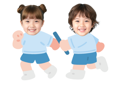 운동회 합성도안